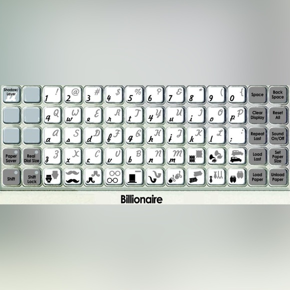 Cricut lite BILLIONAIRE Font - Picture 3 of 16